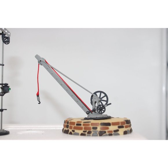 Dept 56 Dickens Village - Queensbridge Railroad Yard - Picture 3 of 8